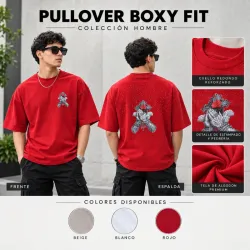 Pullovers estilo cajita