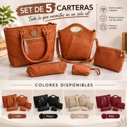 Set de carteras