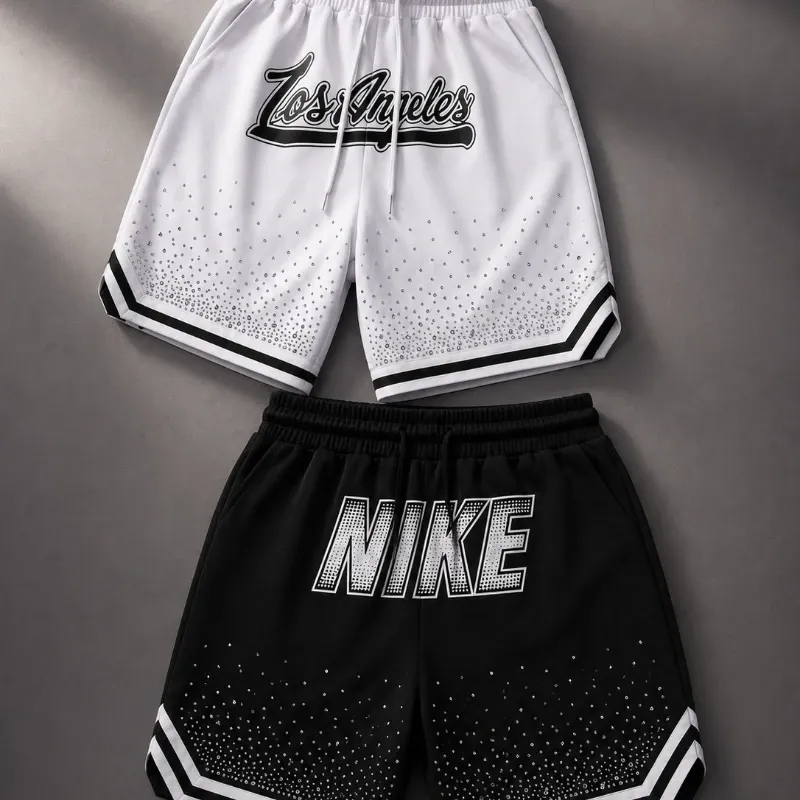 Shorts emperlados
