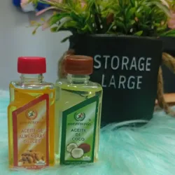 Aceite de almendra y de coco