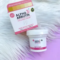 Crema aclarante con colágeno y arbutina