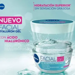 Gel facial con ácido hialuronico de NIVEA 100ml