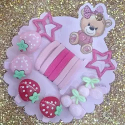 Juego de felpas y hebillas