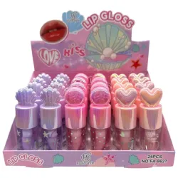 Lip gloss con aplicador grueso