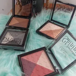 Paleta de sombras de 4 tonos