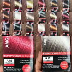 Tintes sin Amoniaco Enriquecidos con Aceites hidratantes