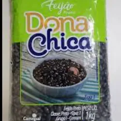 Frijoles negros importados paquete 1kg