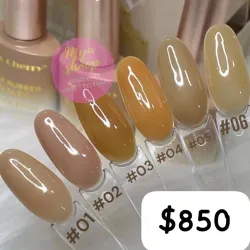 Bases Rubber Miss Cherry Tonos Piel / 1