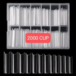 Caja de uñas de 240 unidades 