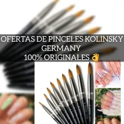 Pinceles Kolinsky Germany Originales