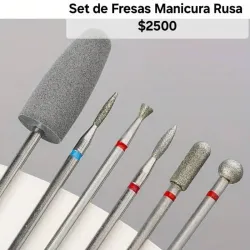 Set De Fresas Para Manicura Rusa