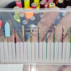 Set De Fresas Tornasol Para Manicura Rusa