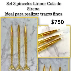 Set De Pinceles Linner Cola de Sirena