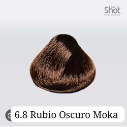 Tinte #6.8 Rubio oscuro moka shot 