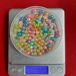 BOLAS DE COLORES 6 MM 12 GRAMOS