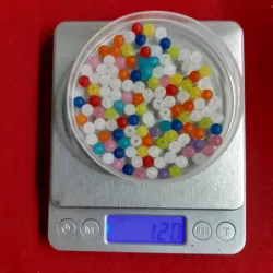 BOLAS DE COLORES 6 MM 12 GRAMOS