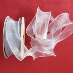 CINTA ORGANZA 4 CM 1 METRO