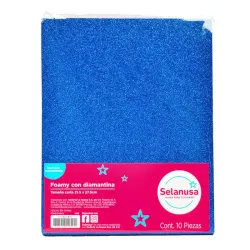 FOAMY BRILLO AZUL REY