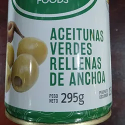 Aceitunas Verdes Rellenas de Anchoa