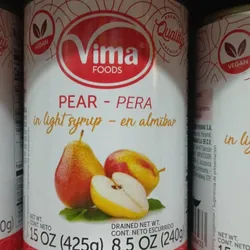 Pera en Almíbar 