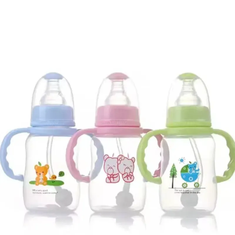 BIBERON ANTICOLICO CON AGARRE- PARA BEBES