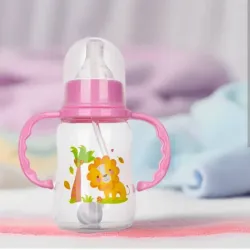 BIBERON ANTICOLICO CON AGARRE- PARA BEBES