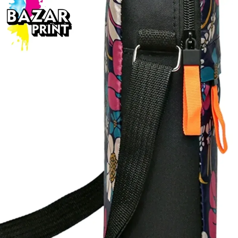 BOLSO CROSS BODY-ESTAMPADO DE FLORES PARA MUJER