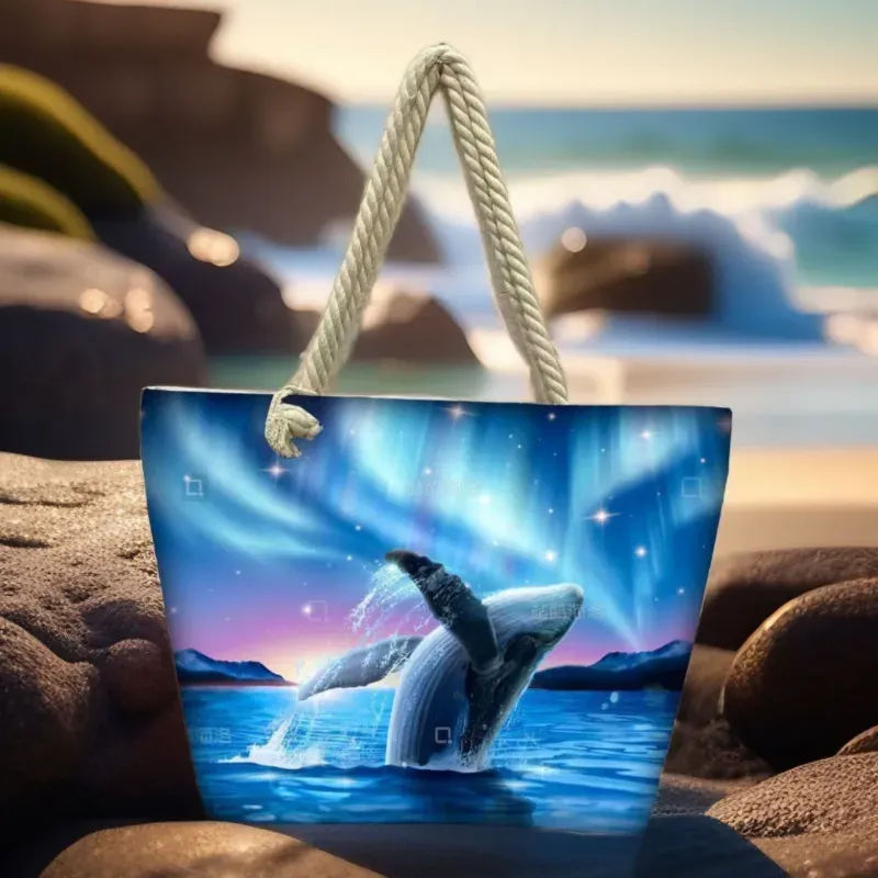 BOLSO DE PLAYA -CON ESTAMPADOS