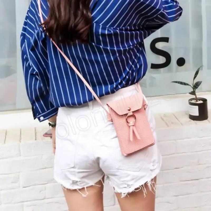 BOLSO MINI PORTA CELULAR CON ARGOLLA