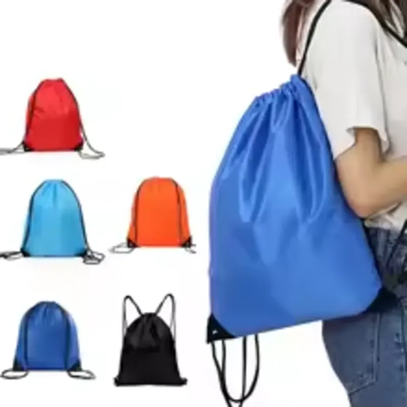 BOLSO MOCHILA CON CORDONES
