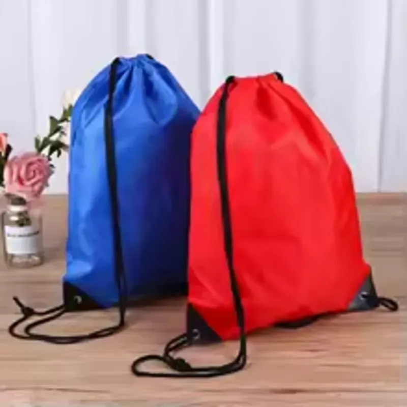 BOLSO MOCHILA CON CORDONES