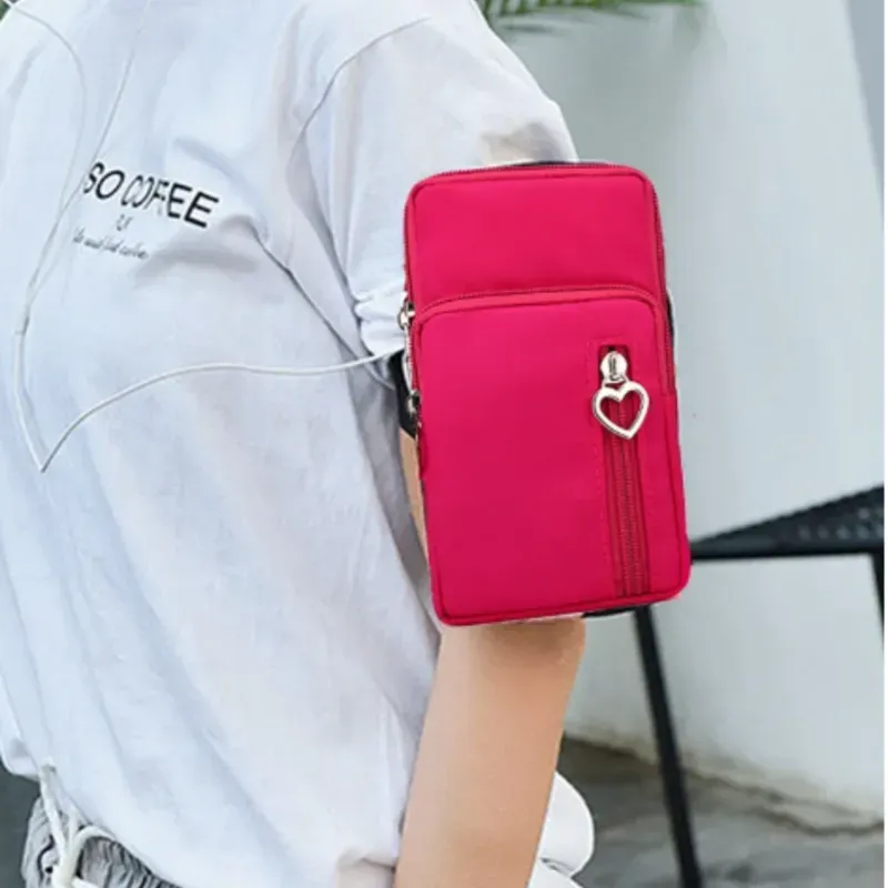 BOLSO PORTA CELULAR ROJO