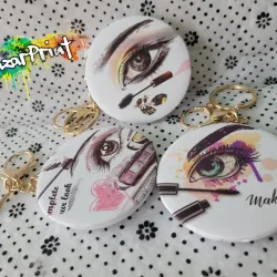 LLAVERO ESPEJO DOBLE