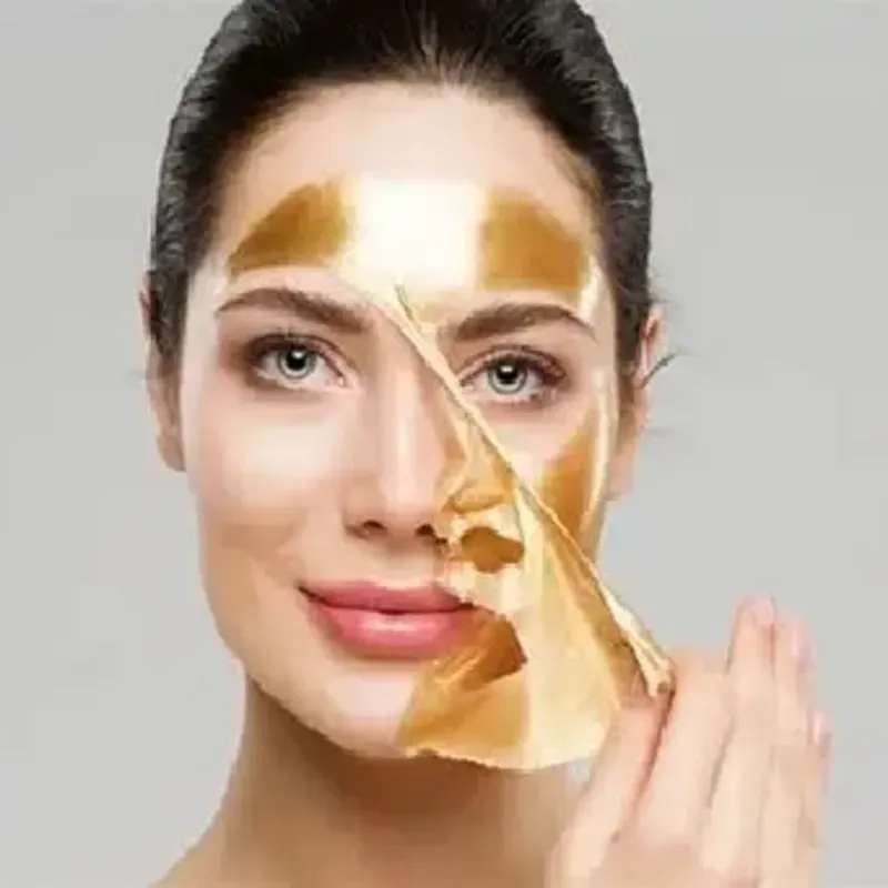 MASCARILLA FACIAL DE GOLDEN Y COLLAGENO