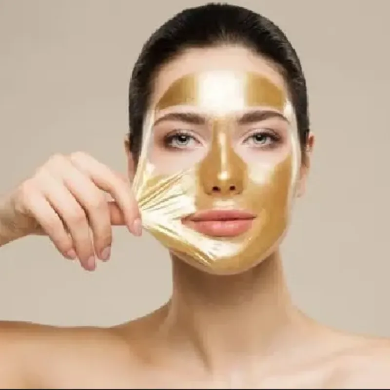 MASCARILLA FACIAL DE GOLDEN Y COLLAGENO