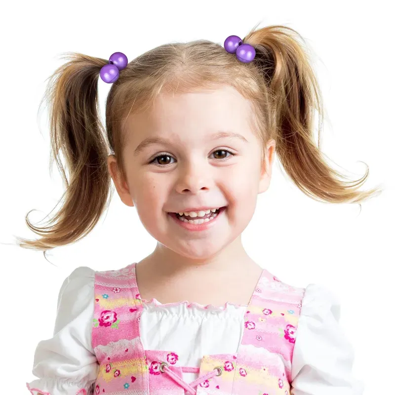 PAR DE BOLITAS PARA EL CABELLO DE LAS NIÑAS