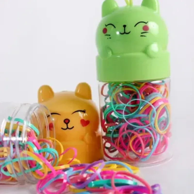 POTE DE LIGAS PARA PEINADOS