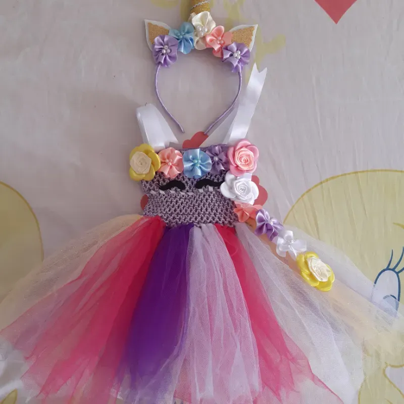 Bata tutu para niñas de 1 a 3 años