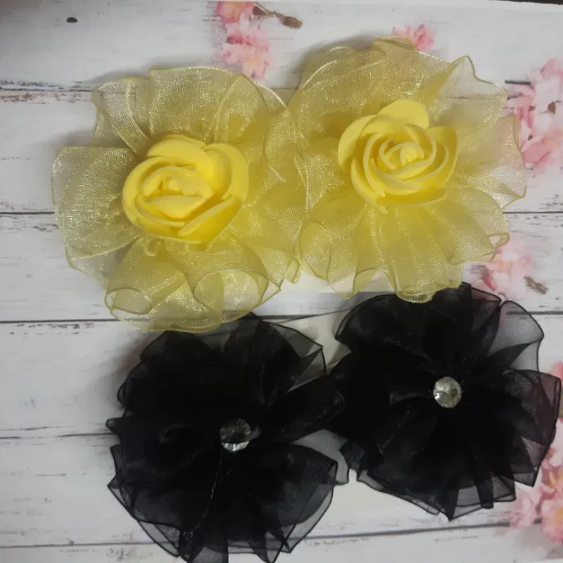 Moños d organza 