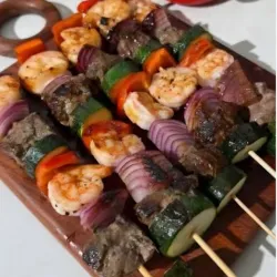 Brochetas de mar