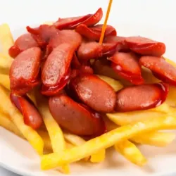Salchichas c/ Papas Fritas
