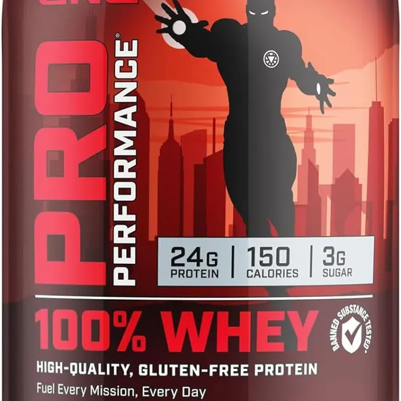 GNC Pro Performance Whey Protein Marvel's