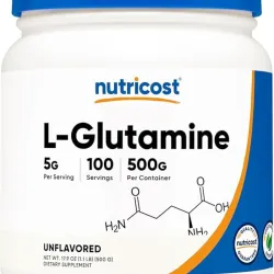 Nutricost Glutamina 