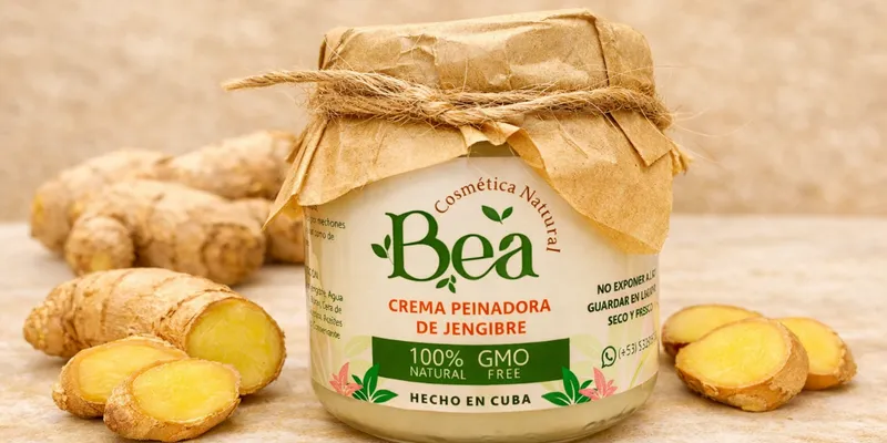 Crema Peinadora de Jengibre 
