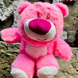 Oso de peluche rosa 