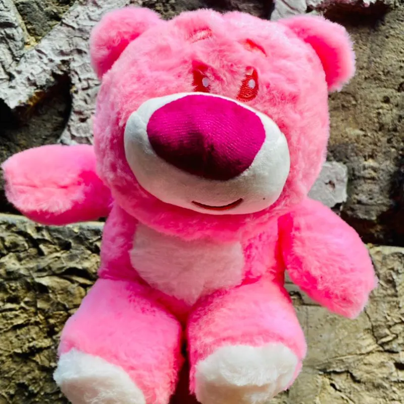 Oso de peluche rosa 