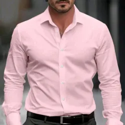 Camisa elegante de hombre