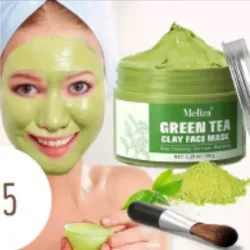 Mascarilla de Barro y té verde.