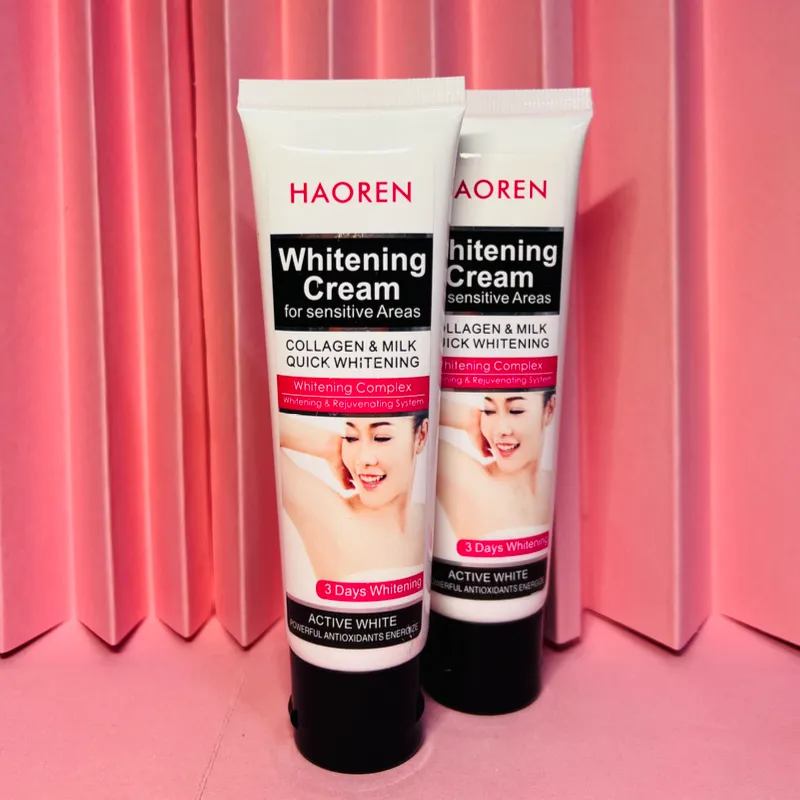 Crema blanqueadora para zonas sensibles🫧