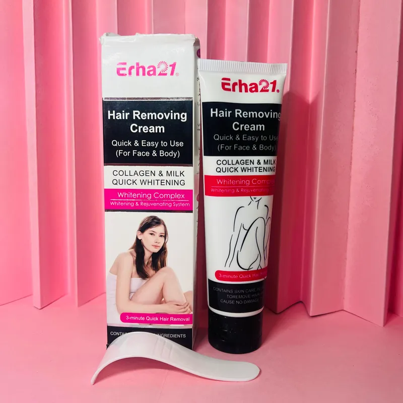 Crema Depiladora con Colágeno y Leche🫧